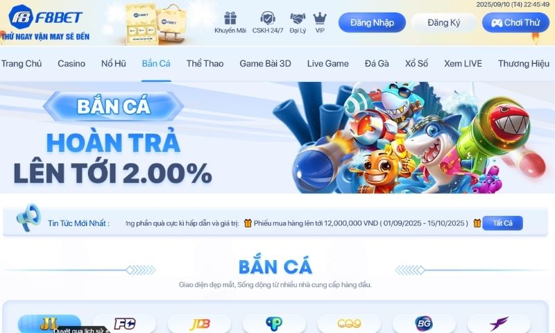 F8BET Bắn cá – lựa chọn giải trí hấp dẫn hàng đầu F8BET Bắn cá – lựa chọn giải trí hấp dẫn hàng đầu